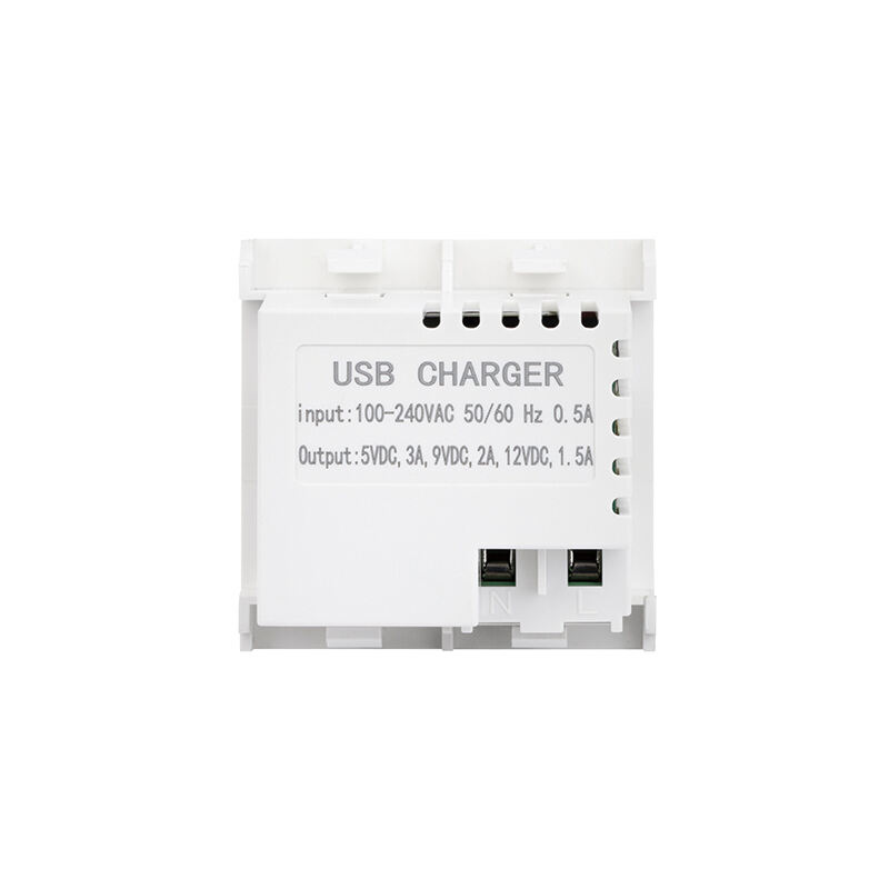 ਮੋਡੂਲਰ ਸਾਕੇਟ ਸਿੰਗਲ ਪੋਰਟ ਟਾਈਪ A 18W QC3.0 USB ਚਾਰਜ਼ਰ F21-QC1